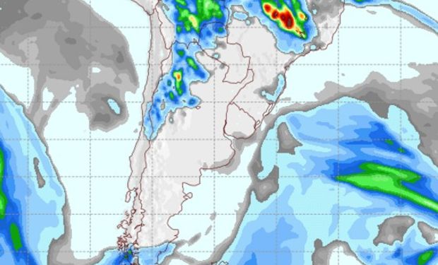 Pronóstico lluvias martes 22 de noviembre de 2016.