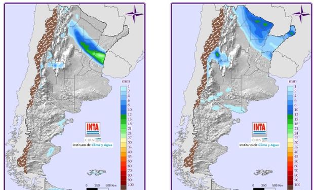 Mapa de Precipitaciones.