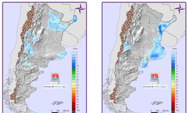 Mapa de Precipitaciones.