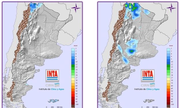 Mapa de Precipitaciones.