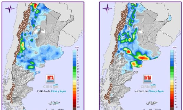 Mapa de Precipitaciones.