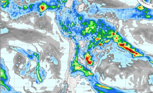 Pronóstico para el día martes.