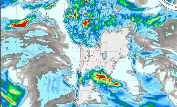 Pronóstico para el día sábado.