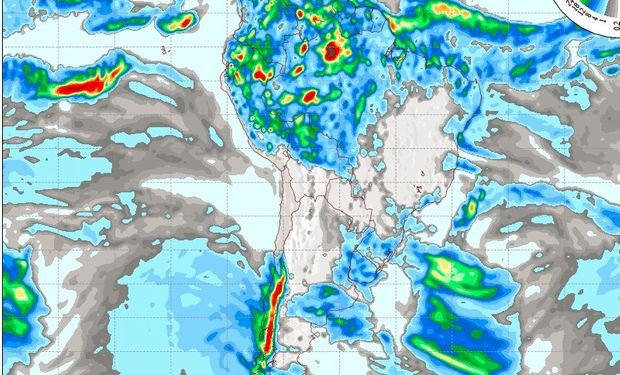 Pronóstico para el día viernes.
