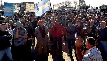 En Gualeguaychú el agro protestó como en 2008
