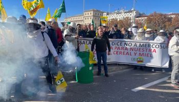 Agricultores espanhóis protestam contra "concorrência desleal" do acordo UE-Mercosul