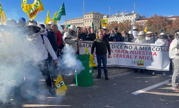 Agricultores espanhóis protestam contra "concorrência desleal" do acordo UE-Mercosul