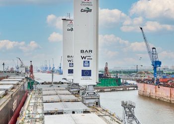 Primera vez en Argentina: el buque granelero a vela que cargó trigo con destino al sudeste asiático