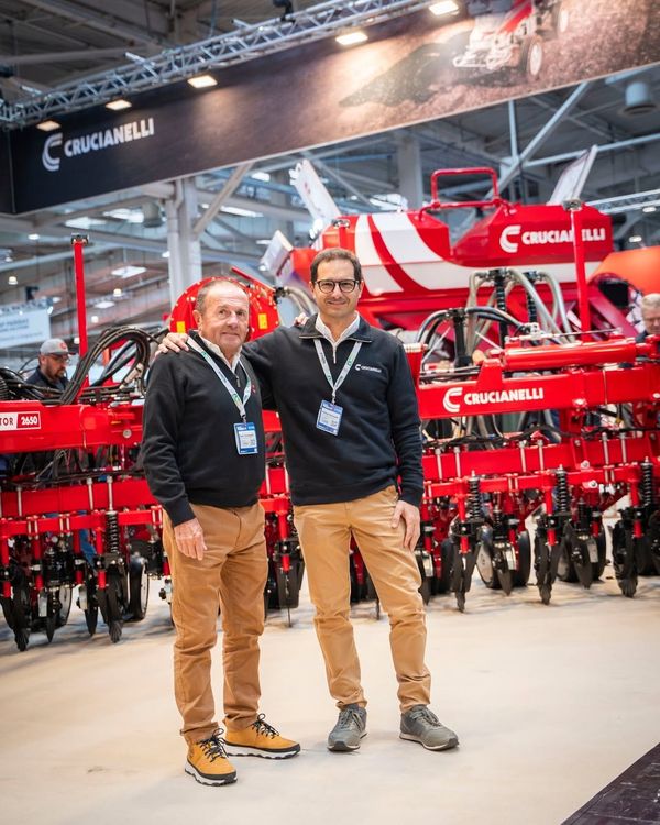 raul crucinelli en agritechnica