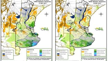 Comienza a mejorar el estado de las reservas de agua para el maíz
