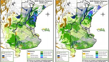 Lluvias superiores a 150 mm y excesos hídricos