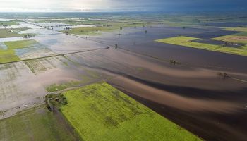 Se podría agravar el estado de los campos bajos anegados