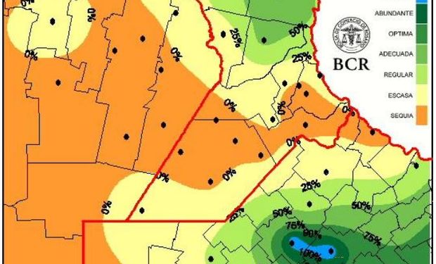 Segunda quincena de octubre: mayor volumen de agua a las zonas más castigadas.