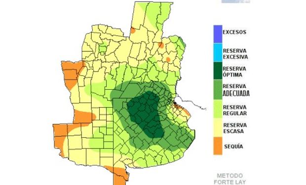 Por falta de lluvia siguen retrocediendo las reservas de humedad