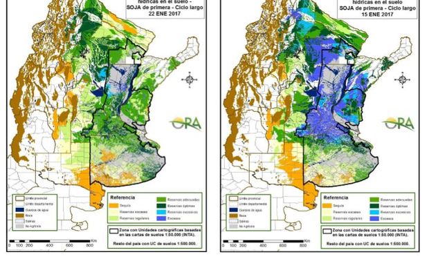 El estado de las reservas en soja.