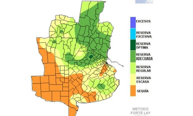 Por el calor y la escasez de lluvias las reservas hídricas siguen retrocediendo