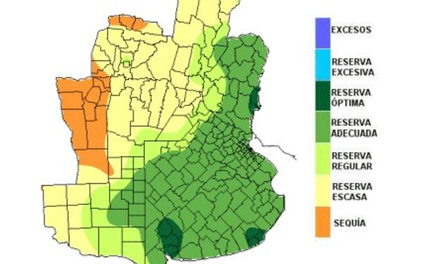 Lluvias poco satisfactorias para las reservas de humedad