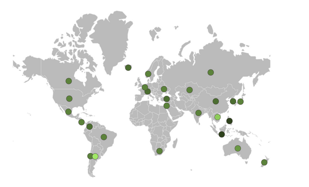 Argentina, única en el mundo: un mapa interactivo muestra el "apoyo" negativo que reciben los productores