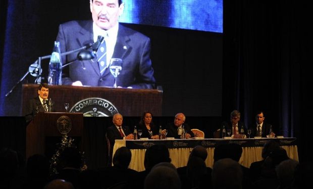 Alberto Padoán en el 132° Aniversario de la BCR.