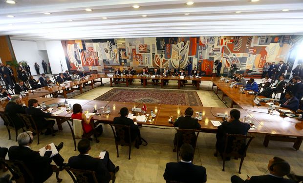 Todos os presidentes discursaram sobre suas prioridades. (foto - Marcelo Camargo/Agência Brasil)