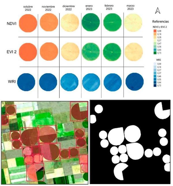 La inteligencia artificial permite detectar el riego agr&iacute;cola desde el aire y mejora el monitoreo del uso del agua en el campo