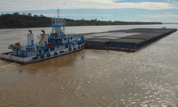 Brasil realiza maior comboio fluvial de grãos da história neste sábado