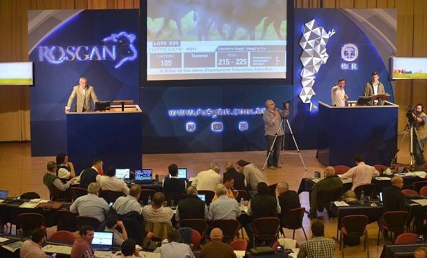 Rosgan cierra el 2020 con una subasta de 13 mil cabezas