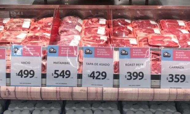 Precios cuidados: fijan los valores de siete cortes de carne con aumentos de hasta un 30 % en relación a las fiestas