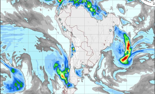 Día por día: la evolución de las lluvias que se esperan para esta semana