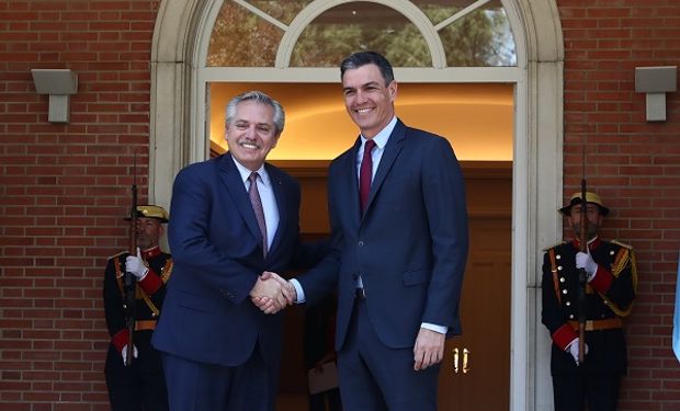 Alberto Fernández aseguró que Argentina puede proveer alimentos y energía a España
