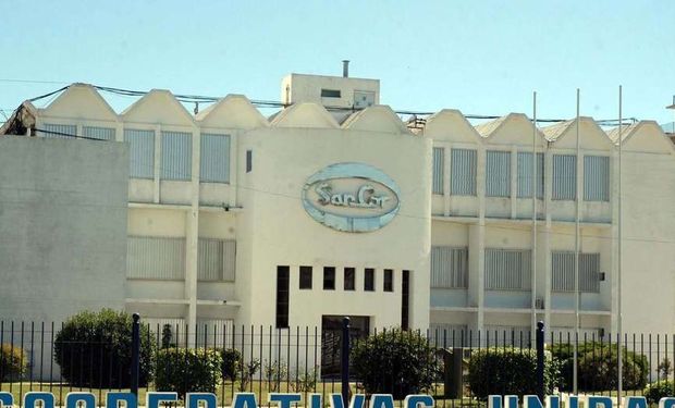 La sede de SanCor en Sunchales, provincia de Santa Fe.