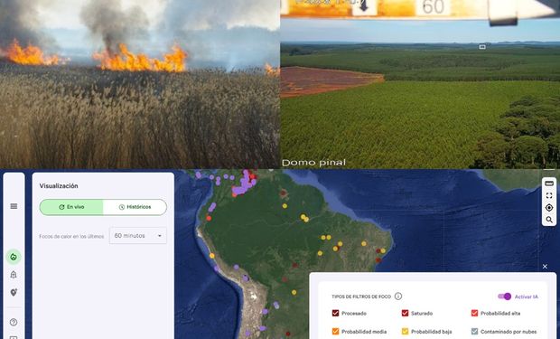 Made in Argentina, con más de 20.000 validaciones en campo: el sistema que detecta incendios más rápido que la NASA