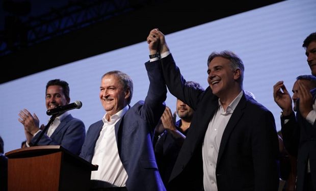 Juan Schiaretti y Martín Llaryora, gobernador e intendente de ciudad de Córdoba electos.