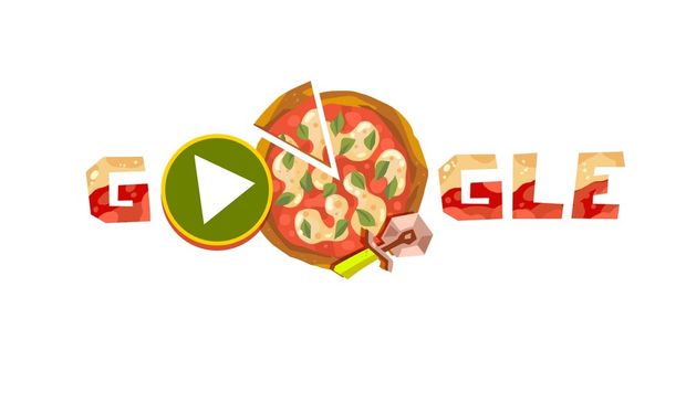 Homenaje a la pizza: el divertido Doodle de Google para este 6 de diciembre