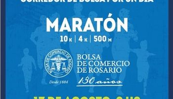 La Bolsa de Comercio de Rosario cumple 130 años y los festeja corriendo