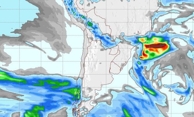 Pronóstico de lluvias para el 5 de agosto.