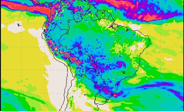 Condiciones inestables y lluvias poco importantes