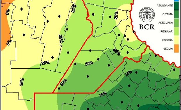 En Córdoba hacen falta entre 80 y 100 mm y alrededor de 20 a 30 mm en el centro de Santa Fe.