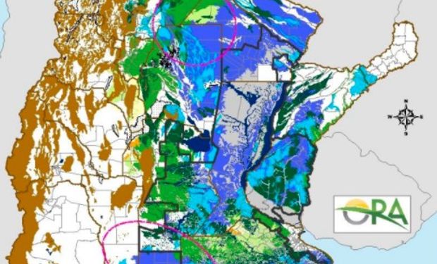 Reservas de humedad: predominan los excesos hídricos en zona núcleo