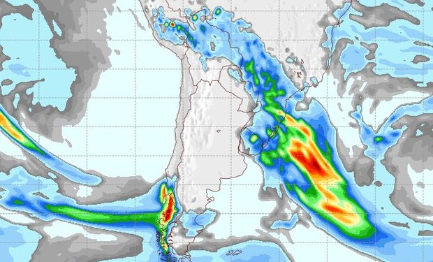 Pronóstico de lluvias para el 26 de agosto.