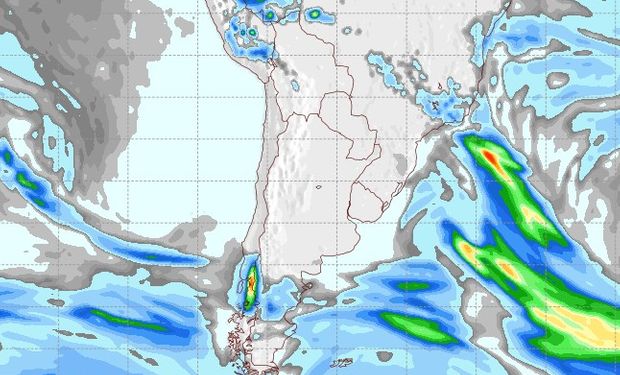 Pronóstico de lluvias para el 27 de agosto.