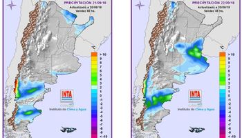 El sábado ingresa un frente frío con tormentas de variada intensidad