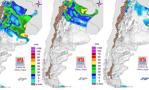 Lluvias para viernes, sábado y domingo