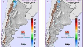 Recién el lunes hay probabilidad de lluvias sobre la franja central