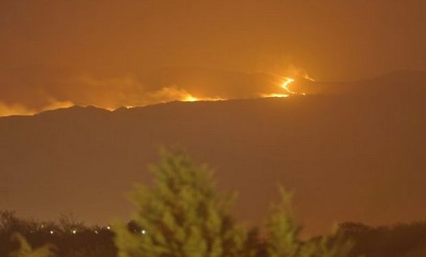 Volvieron los incendios a las Sierras de Córdoba