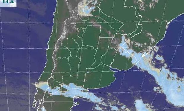 Para la jornada de hoy el pronóstico indica aire cálido y húmedo sobre la región central y norte del país. Se espera sobre dichas regiones cielo parcialmente nublado con nubosidad variable dentro de un ambiente caluroso con elevada sensación térmica.