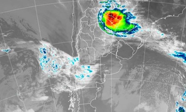 Lluvias y tormentas sobre regiones del norte.