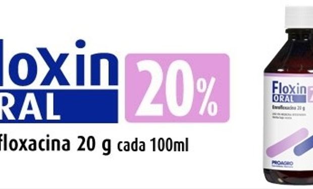 Floxin oral 20% nuevo antibiótico de Proagro