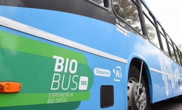 En Rosario, desde julio funcionan 365 ómnibus urbanos con B25 y otras dos unidades con B100.