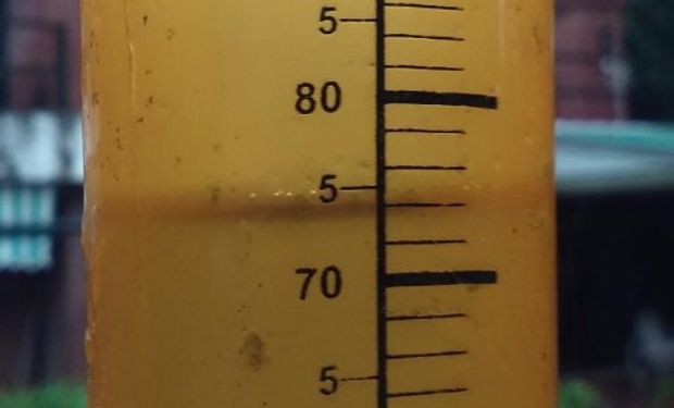 Anticipan precipitaciones abundantes con registros que podrían ubicarse entre los 50 y 150mm, con máximos locales superiores.